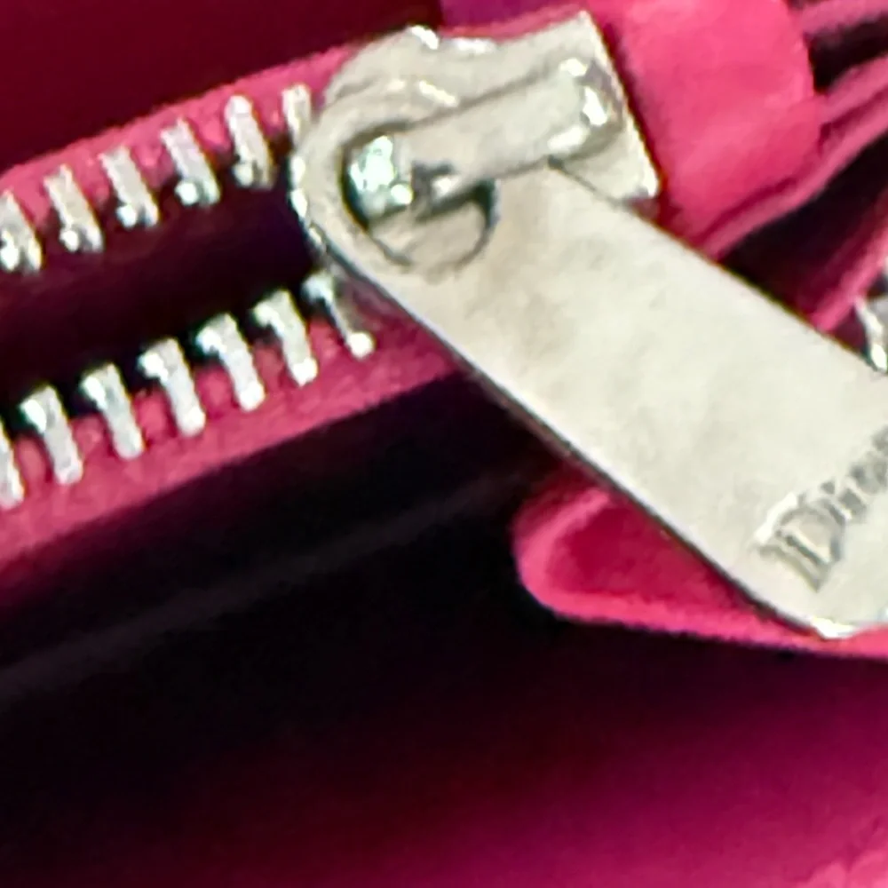Christian Dior cannage Patent Leather Wallet
